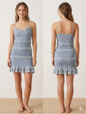 Sim & Sam Rayon Fabric Dress Size M